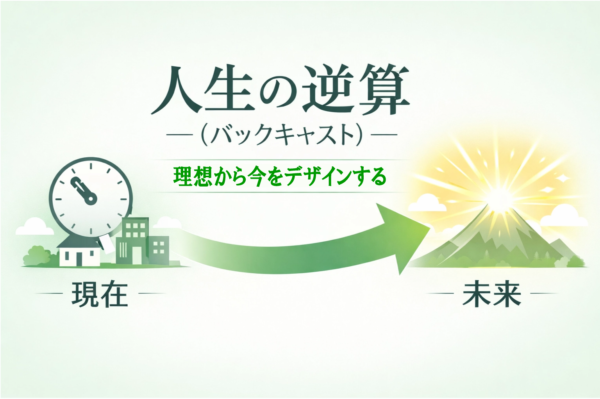人生の逆算（バックキャスト）とはなにか？